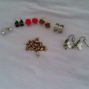 Miscellaneous Earrings with earring backs